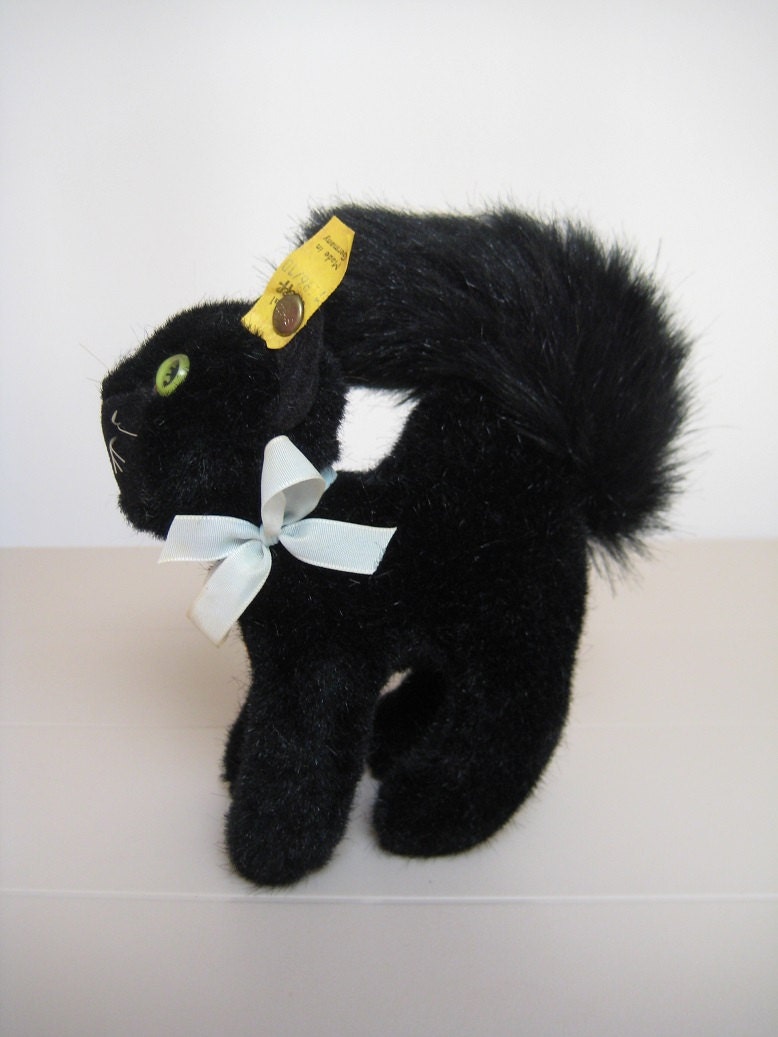 steiff black cat