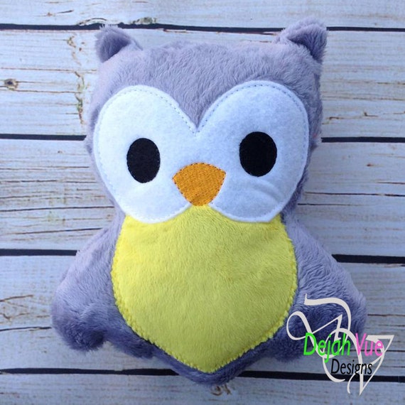 owl stuffie pattern