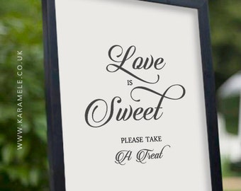 Printable Unplugged Wedding Sign PDF Wedding by KarameleShop