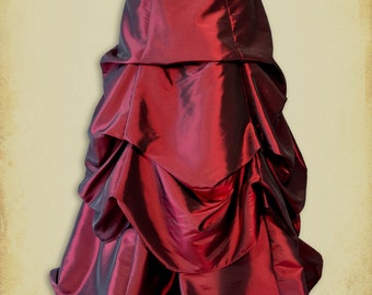 Élodie skirt Steampunk clothing - Steam punk skirt for prom and wedding, victorian costume and cosplay