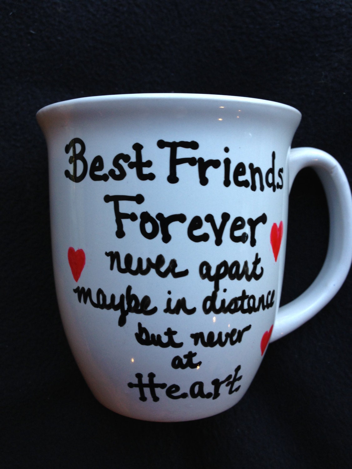 BFF Mugs Best Friends Mug Unique Double Sided Coffee Mugs