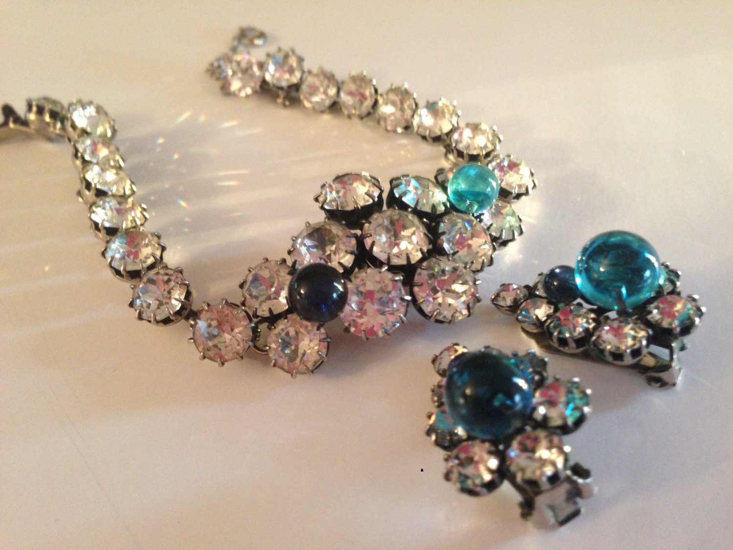 1950's Christian Dior by Kramer Poured Glass and