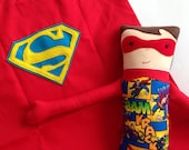 Boy cape set, superhero cape