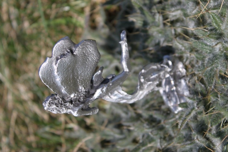 Lead Free Pewter Fairy Figurine gift Made in by HastingsPewterCo