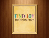 Items similar to Find Joy in the Journey Printable on Etsy