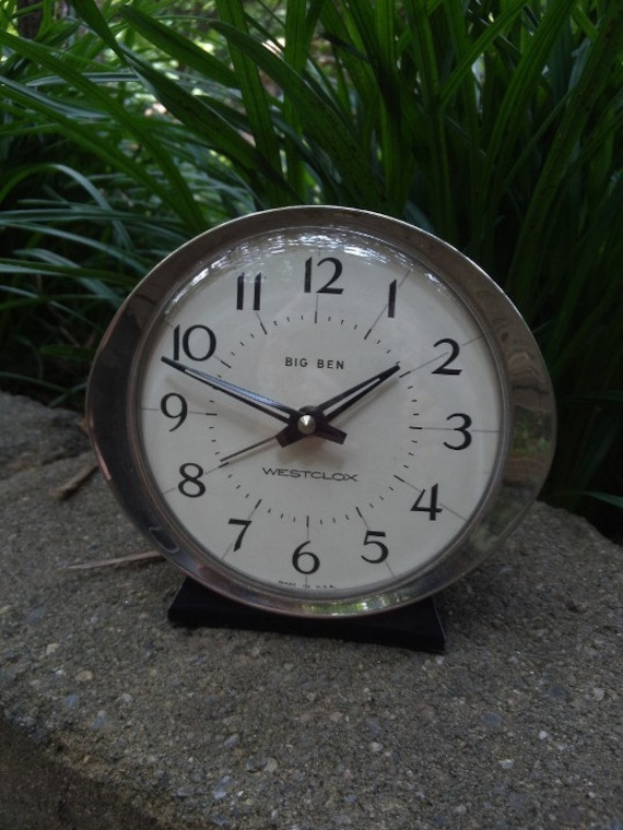 wind up ticking big ben alarm clock