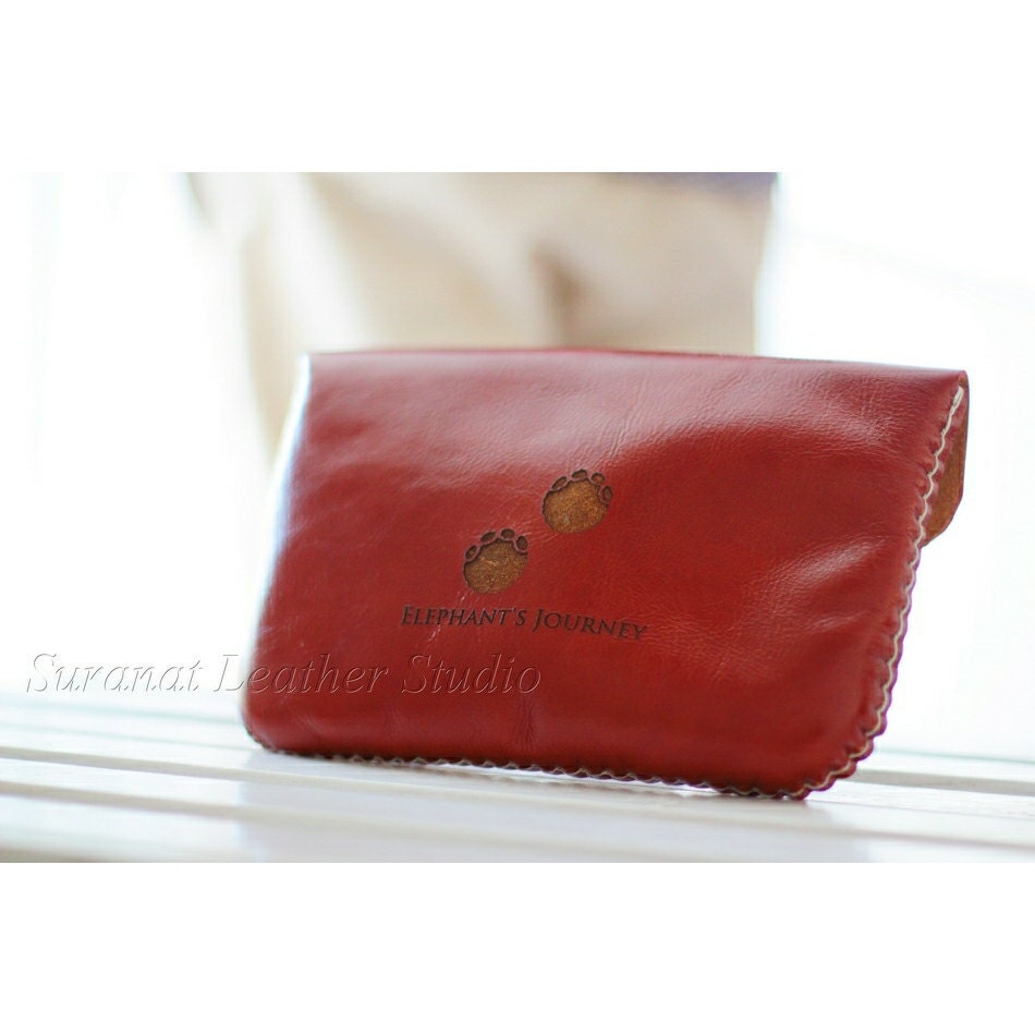 Leather Handmade Travel Document Case