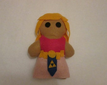 Legend of Zelda Inspired Princess Zelda Plush