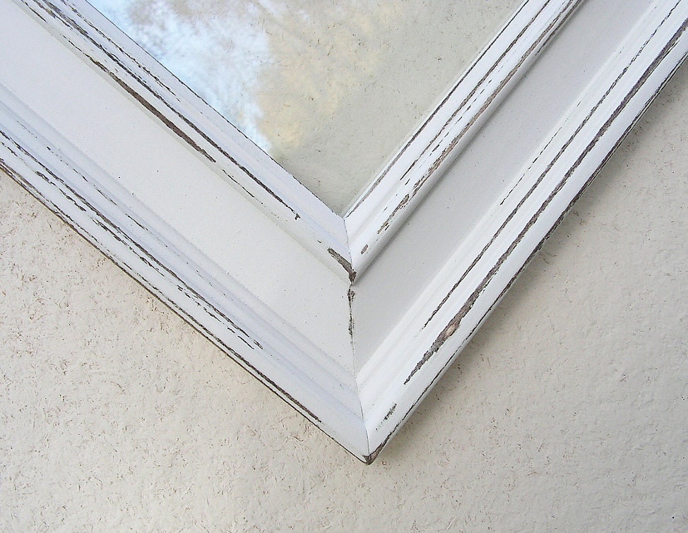 Pressed Glass 8x10 Wall Gallery Frame Rustic Barnwood Frame