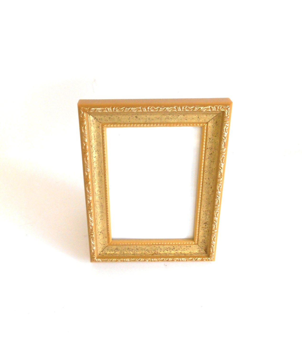 Home Interior Small Gold Picture Frame Ornate by GoldLeafGirl