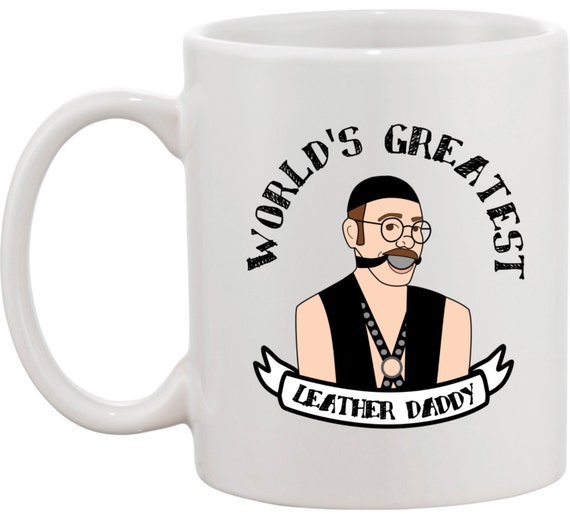 Arrested Development Leather Daddy coffee mug by perksofaurora