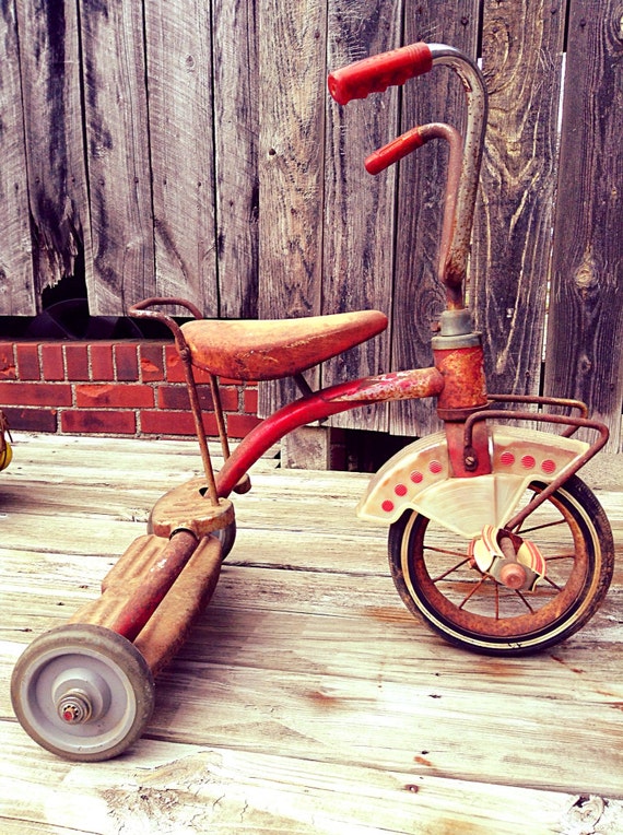 vintage western flyer tricycle