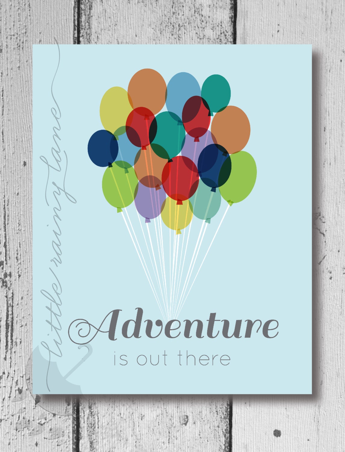 Nursery wall art nusery decor Adventure is out there