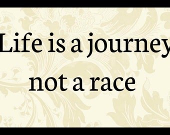 Life is a journey not a race essay image
