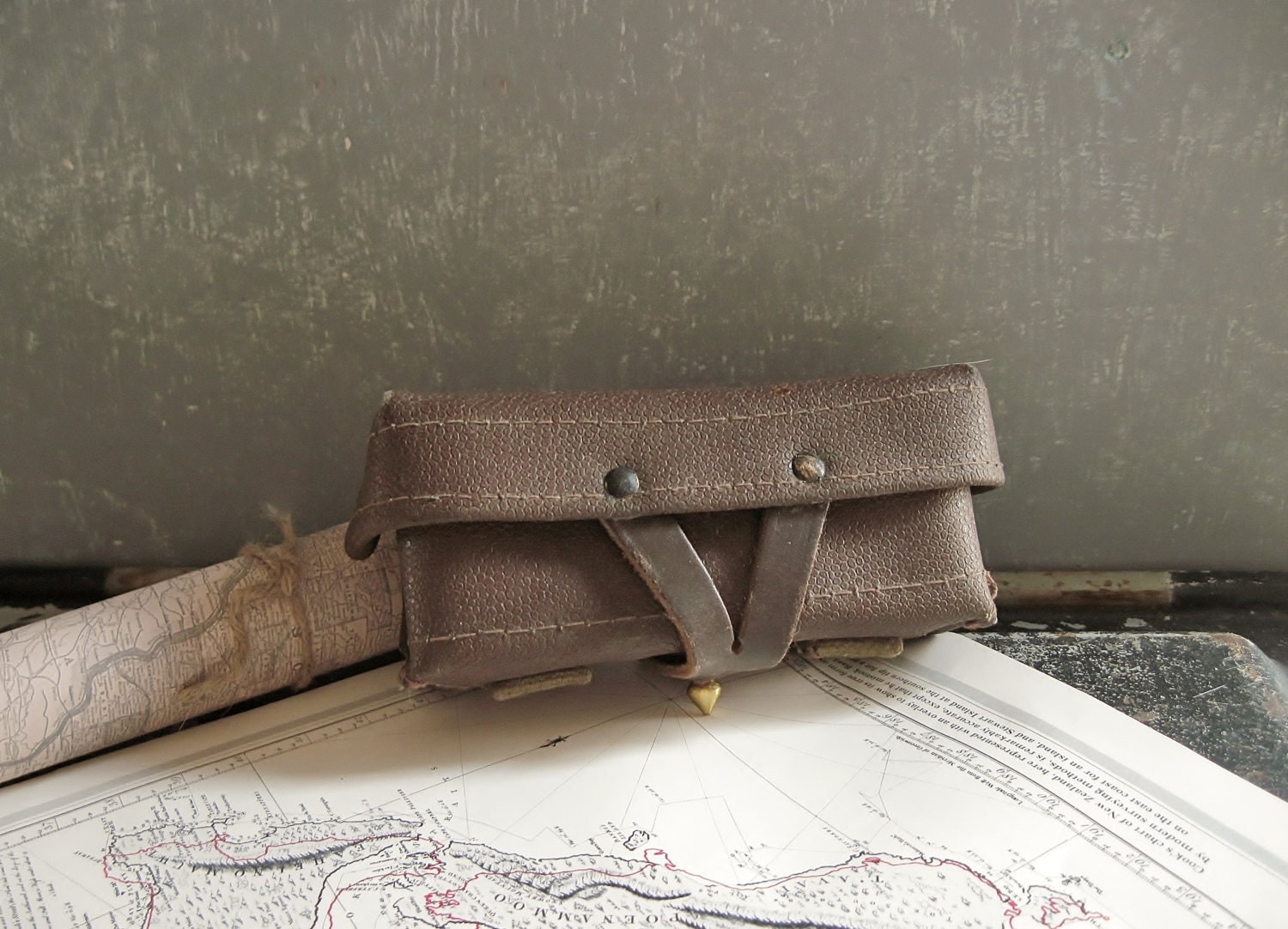 Leather Ammunition Pouch Military Belt Ammo Pouch WWII