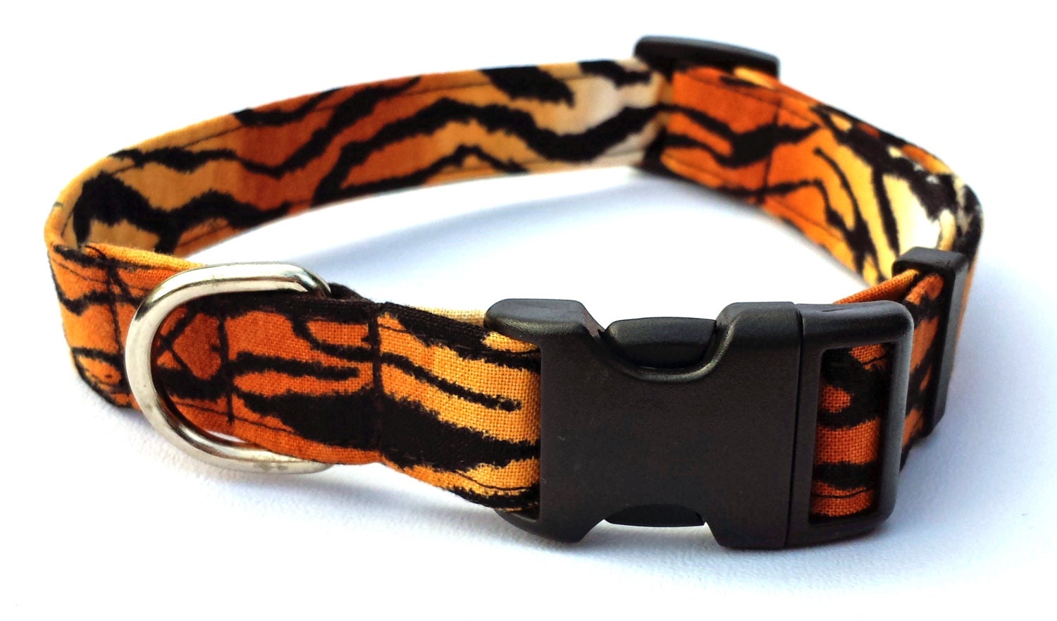 Dog Collar Tiger Print Dog Collar