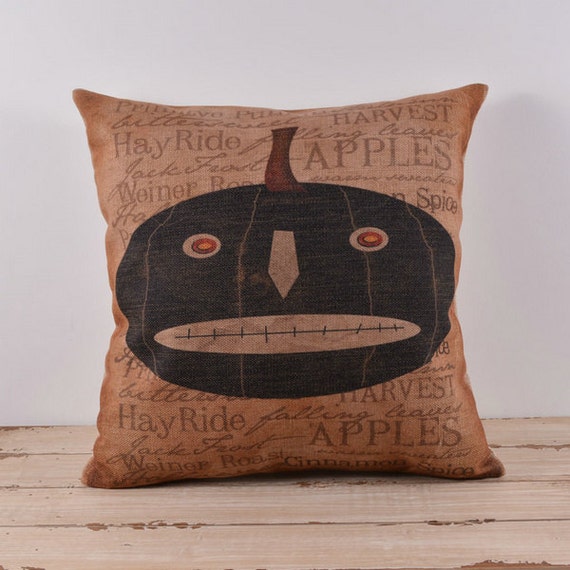 pumpkin cushion