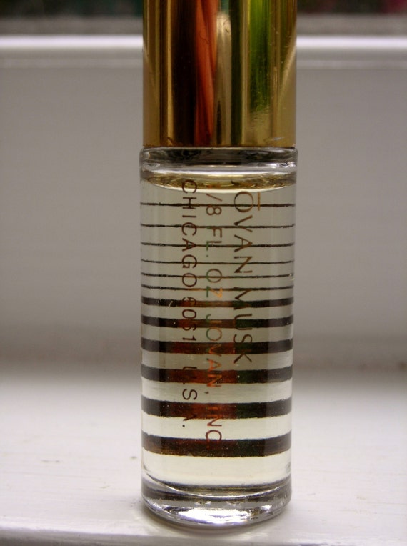 Original vintage formula 1970s Jovan Musk perfume for women