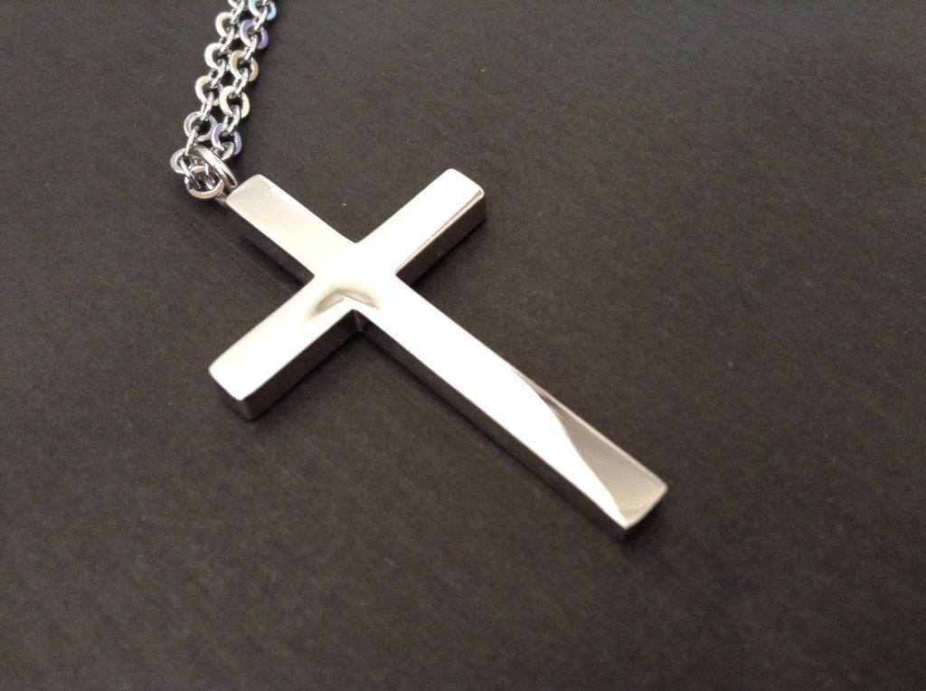 Large cross necklace Clearance