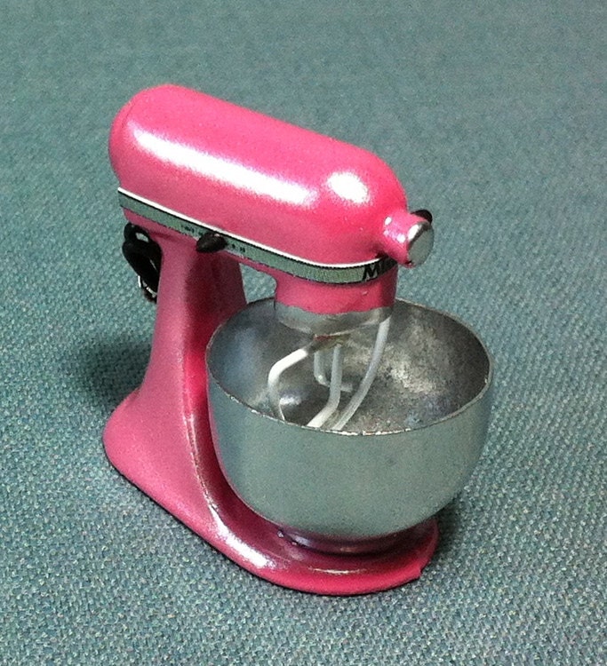 Kitchen Aid Mixer Miniature Pink Accessory Kitchenware   Il Fullxfull.575978613 B7f0 