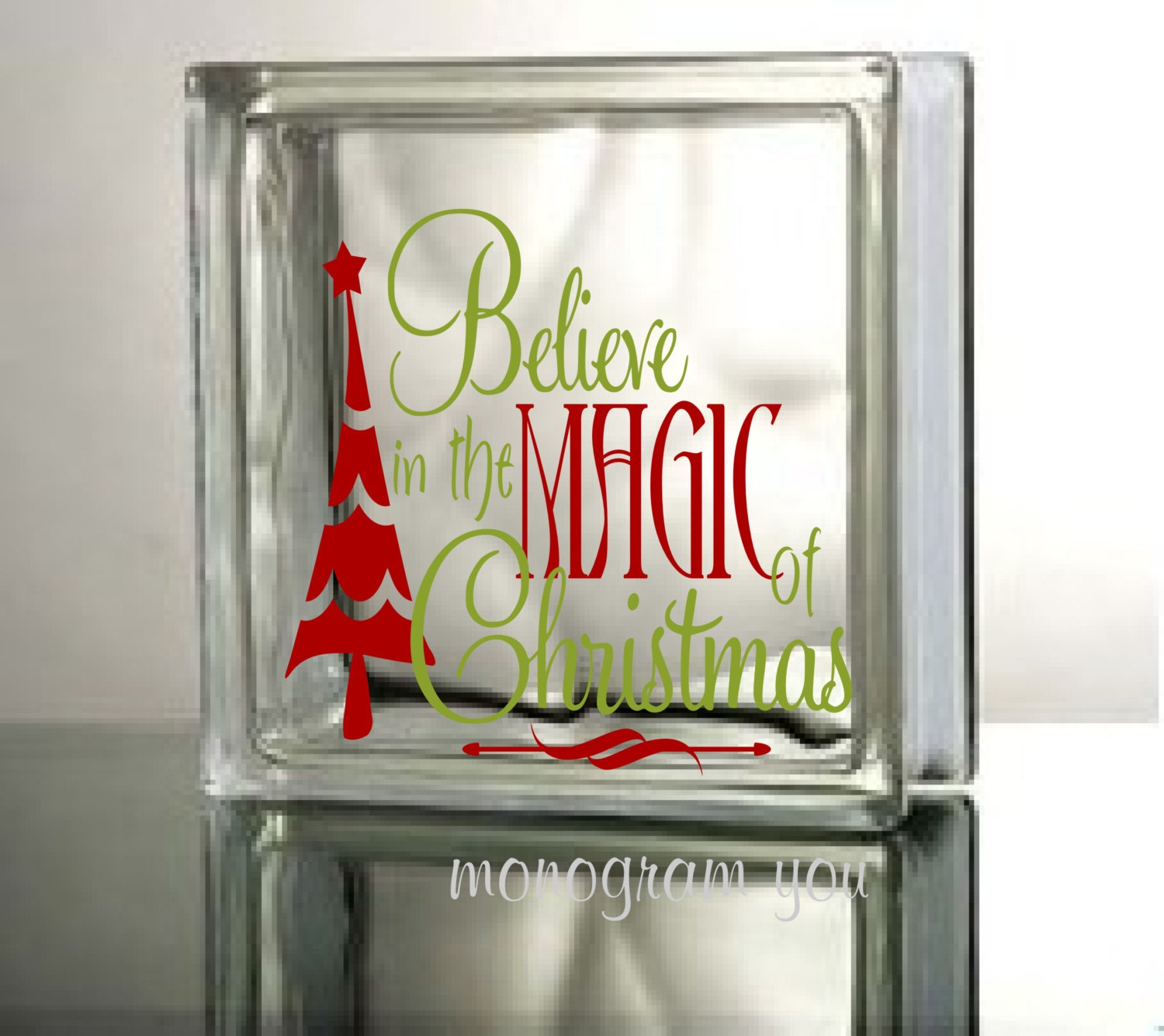 christmas glass block decal christmas vinyl decal believe christmas glass block decal christmas vinyl decal believe