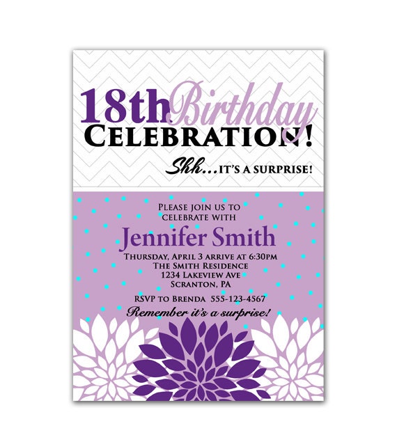 18Th Birthday Invitation 10