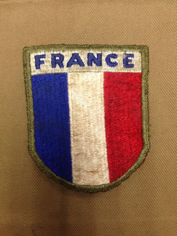 WW2 US Army 3rd Army & France Shoulder Patches both Excellent