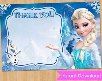 Frozen Summer Birthday Invitation Frozen Summer Invitation