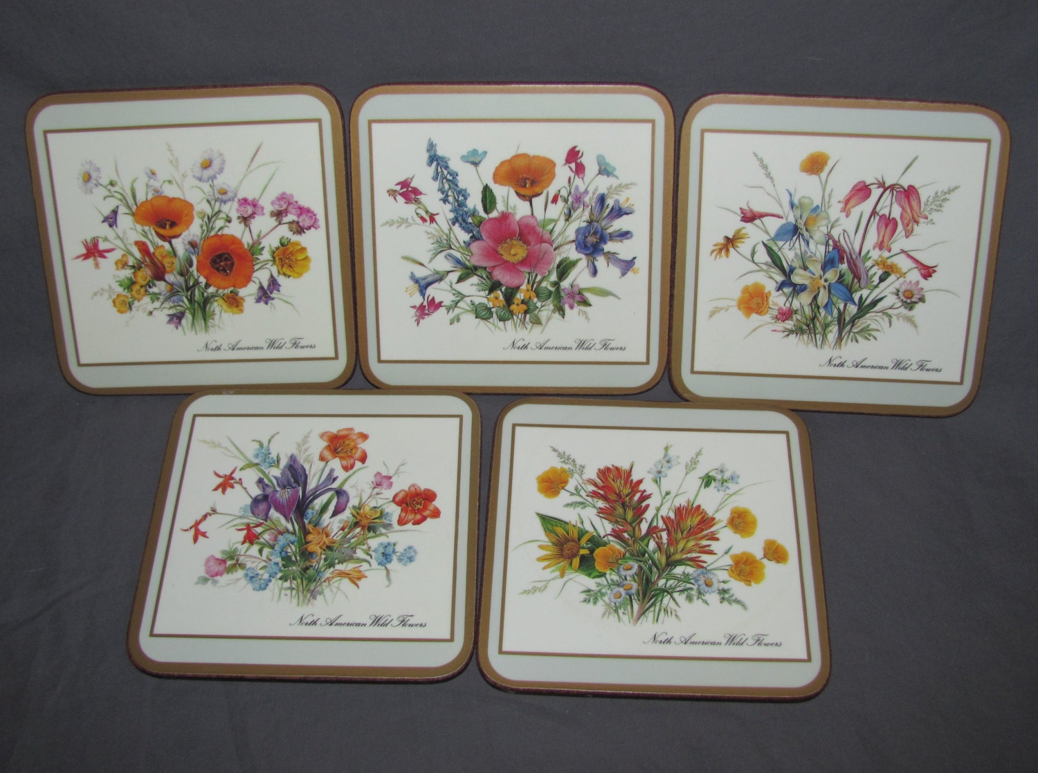 Vintage Pimpernel Coasters Set of 5 by Princessjainaskitchn