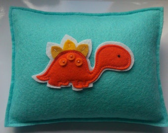 dinosaur tooth fairy pillow