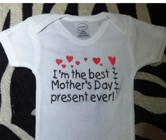 baby shower boy best present for Mother's gift custom boy one day baby funny shower baby bodysuit girl