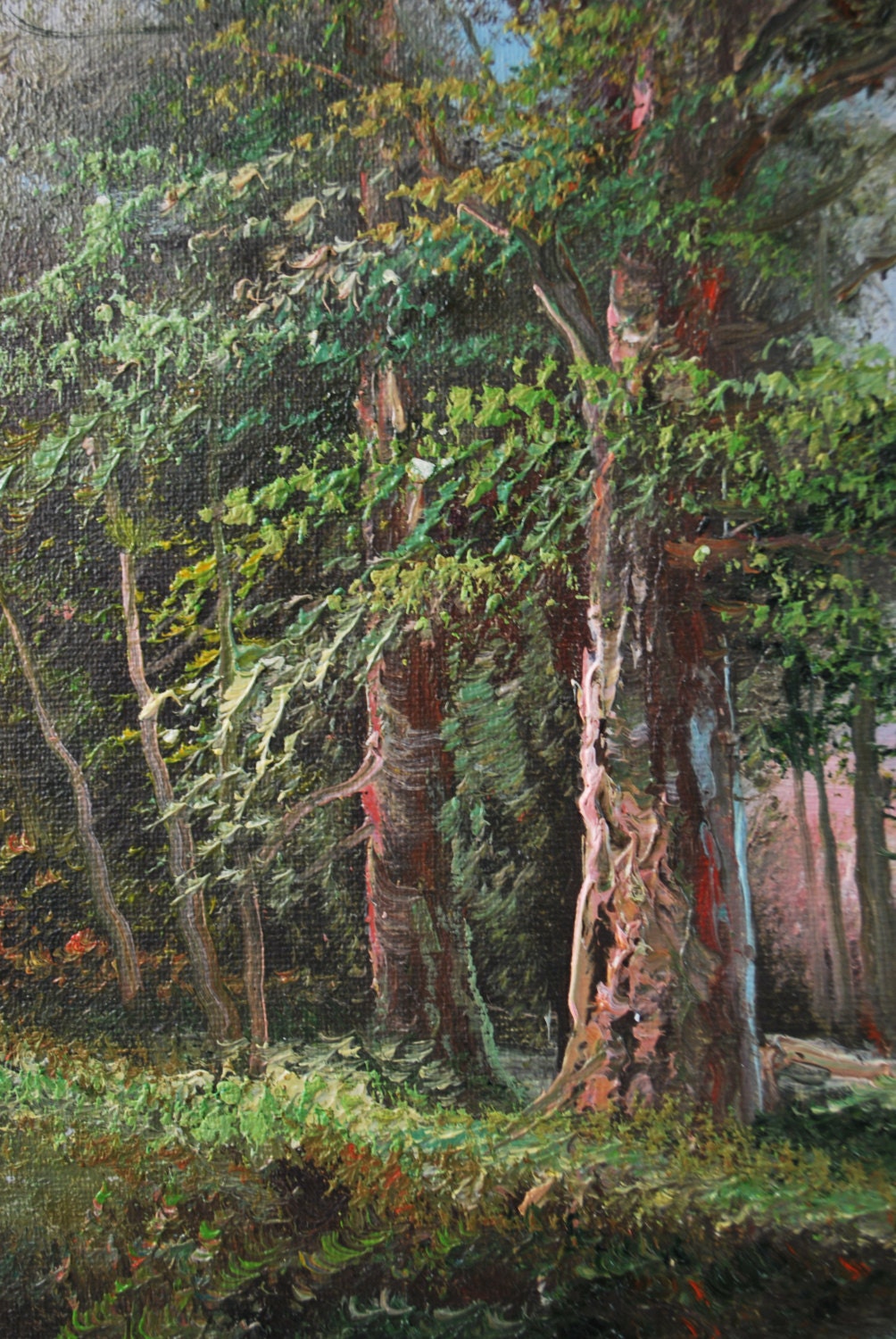 Vintage R. Danford Oil Painting on Canvas