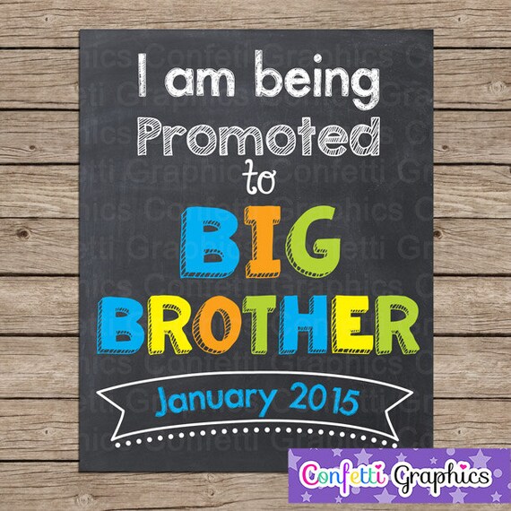 im being promoted to big brother