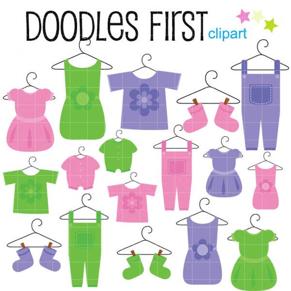 baby clothes clipart images - photo #43