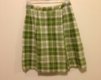 plaid skirt tartan mini