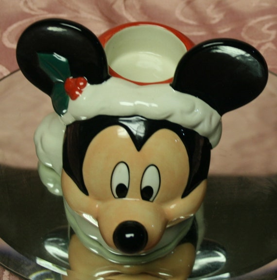Mickey Mouse Head Candle Holder by on Etsy
