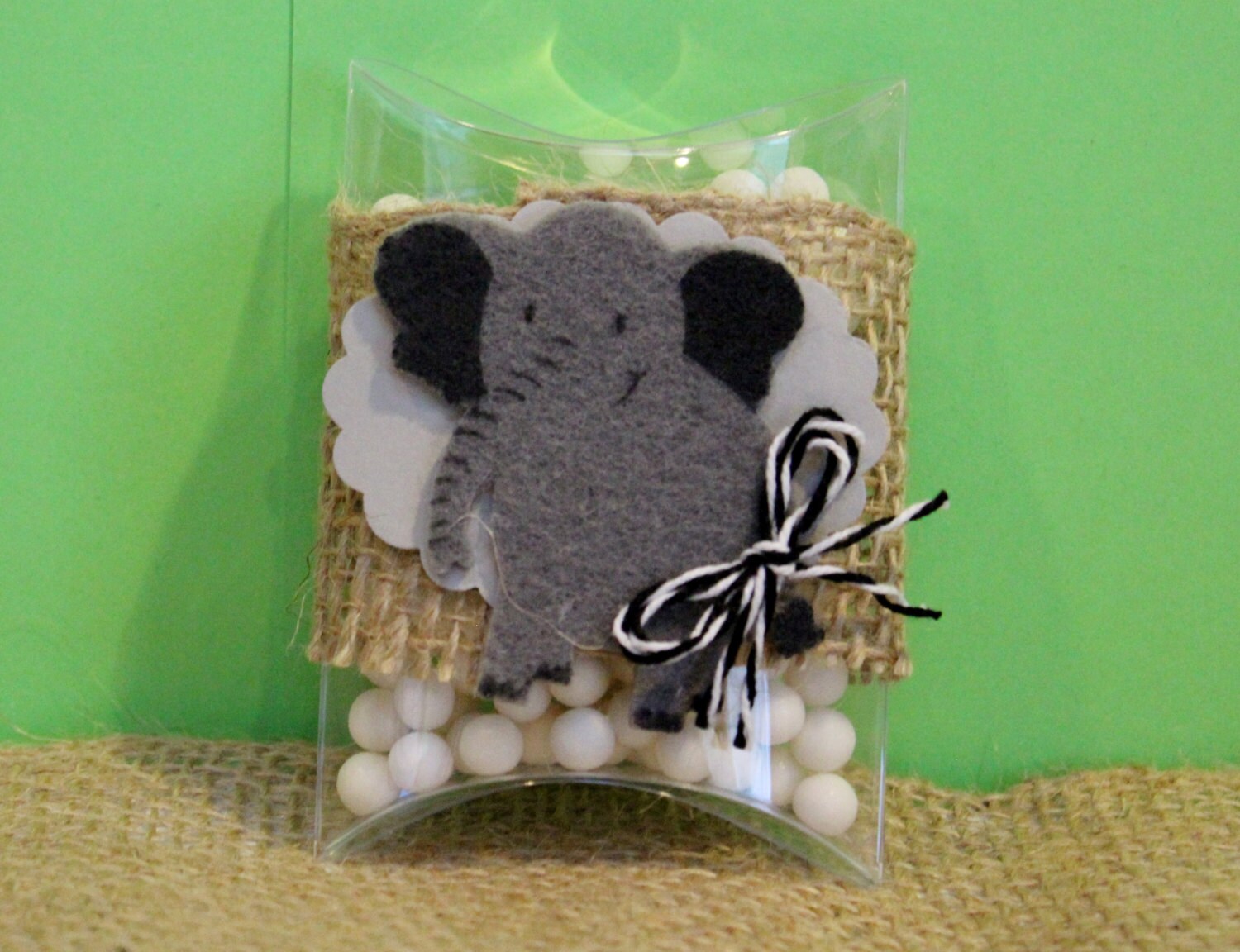 Personalized Jungle Theme Party Favor BagsPillow