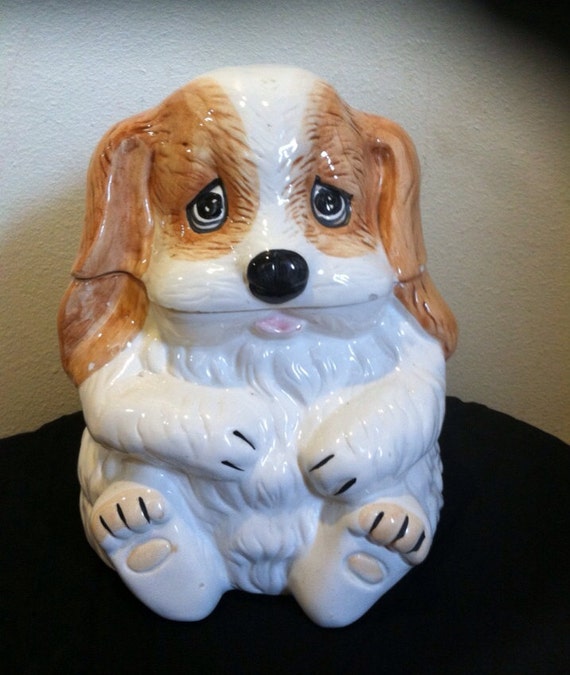 Dog Barking Cookie Jar