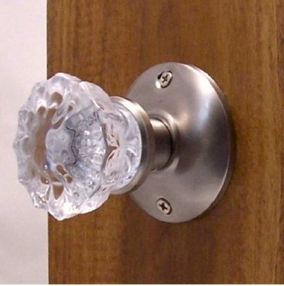 Crystal Antique Replica Door Knobs Available in French Door