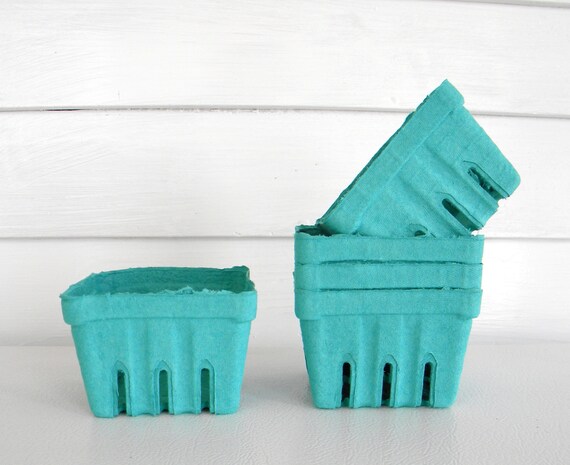 paper berry pulp baskets Ecofriendly 100 Baskets, Paper Pint Berry qty. Pulp, Biodegradable,