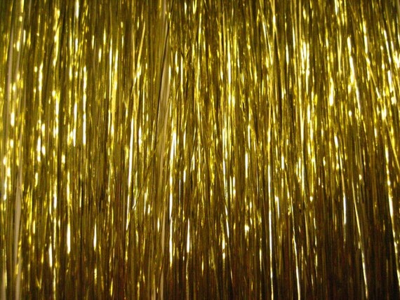 20 hair tinsel 100 strands shiny gold 20 hair tinsel 100 strands shiny gold