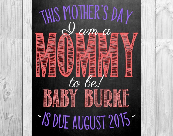 mothers day pregnancy announcement s day pregnancy announcement chalkboard photo prop mothers day pregnancy announcement s day pregnancy announcement chalkboard photo prop