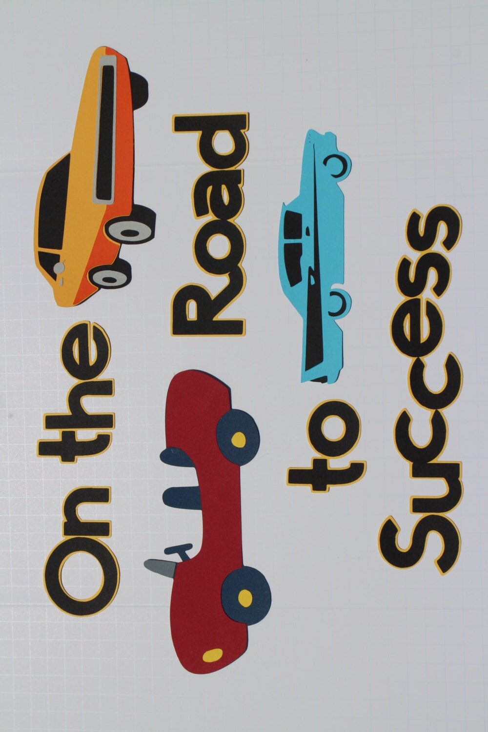 Bulletin Board Classroom Set Car Handmade On the