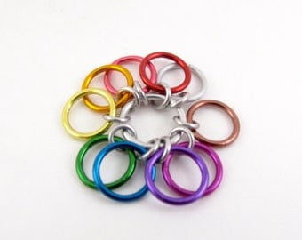 Big Rainbow Row Counter - 10 Rings