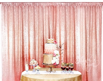 Sequin Backdrop MADE TO ORDER, 45 colors Sequin Backdrop for Photo Booth, Wedding Head table Bridal Baby Shower Party Dessert Backdrop Decor