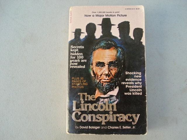 The Lincoln Conspiracy Movie Book Vintage Book Lincoln