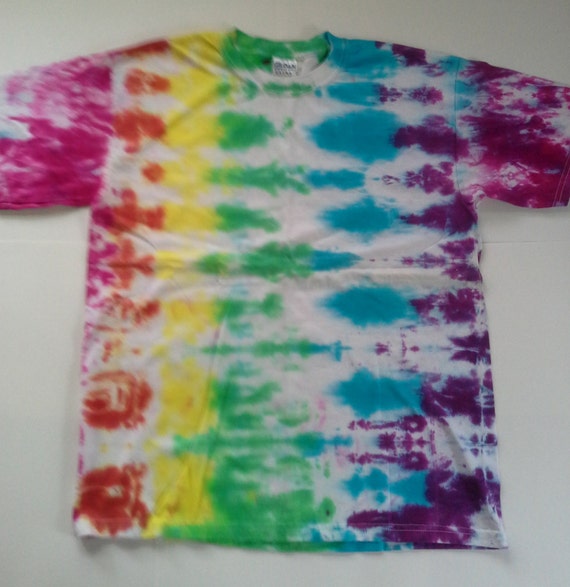 how to make a striped tie dye shirt