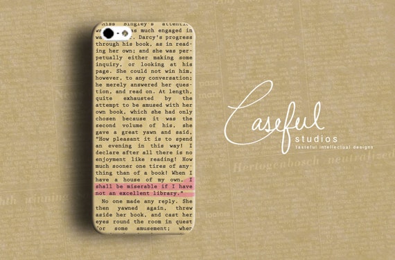 Capa de iPhone - Jane Austen