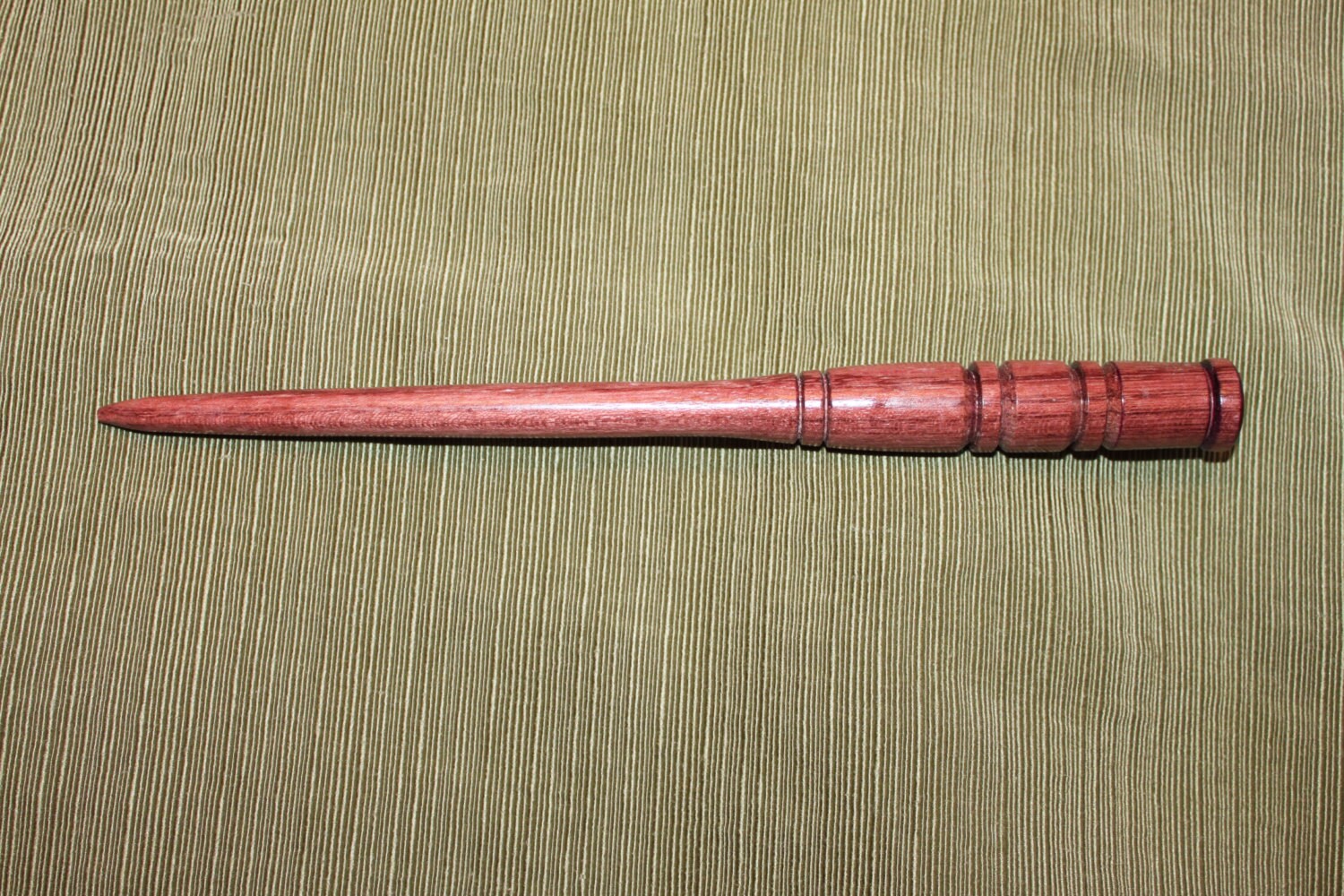 Purple Heart magic wand 73 by KenBrownWoodArt on Etsy