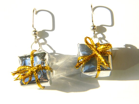 NICKEL FREE Dangle Earrings for sensitive ears Silver Gift